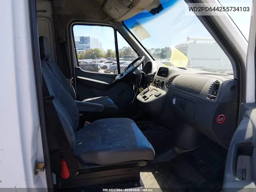 2005 Dodge Sprinter Van 2500 Shc VIN: WD2PD644255734103 Lot: 45247984