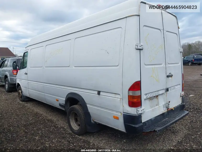 2006 Dodge Sprinter Van 3500 Shc VIN: WD0PD544465904823 Lot: 44824065