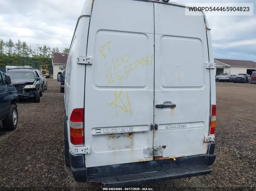 2006 Dodge Sprinter Van 3500 Shc VIN: WD0PD544465904823 Lot: 44824065