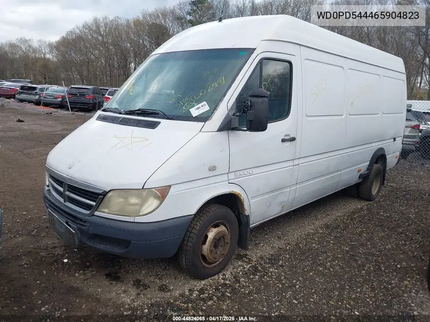2006 Dodge Sprinter Van 3500 Shc VIN: WD0PD544465904823 Lot: 44824065