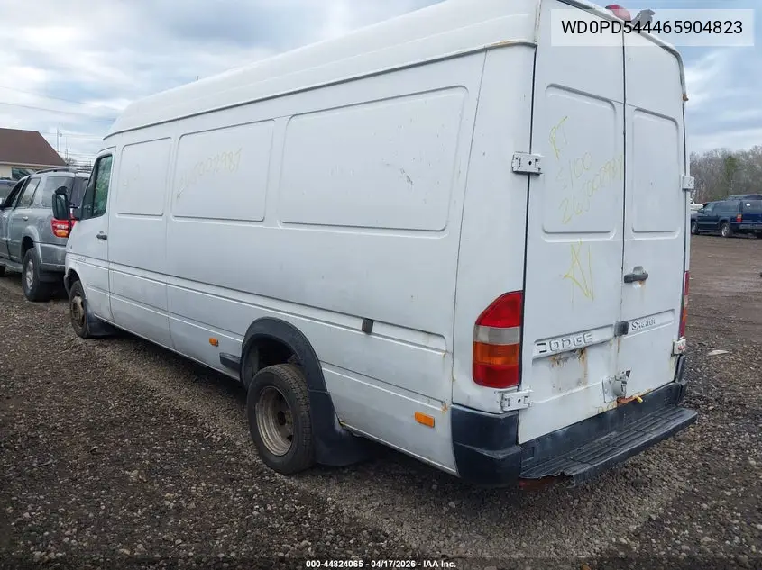 2006 Dodge Sprinter Van 3500 Shc VIN: WD0PD544465904823 Lot: 44824065