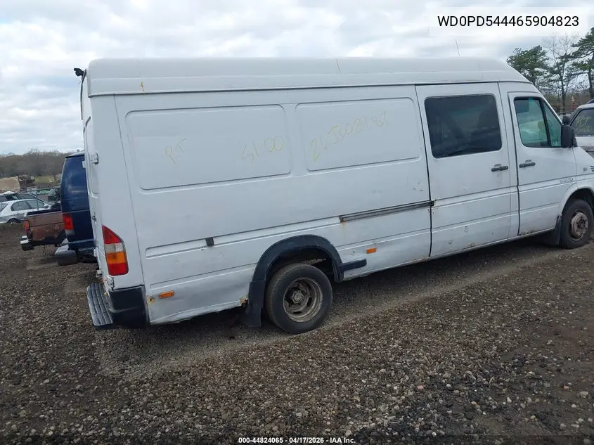 2006 Dodge Sprinter Van 3500 Shc VIN: WD0PD544465904823 Lot: 44824065