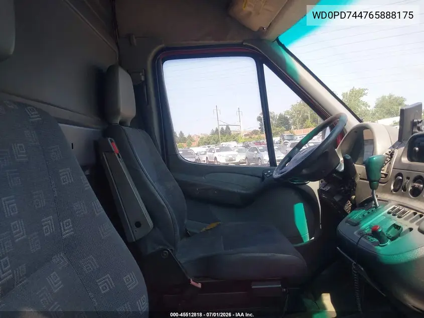 2006 Dodge Sprinter Van 2500 Shc VIN: WD0PD744765888175 Lot: 45512818