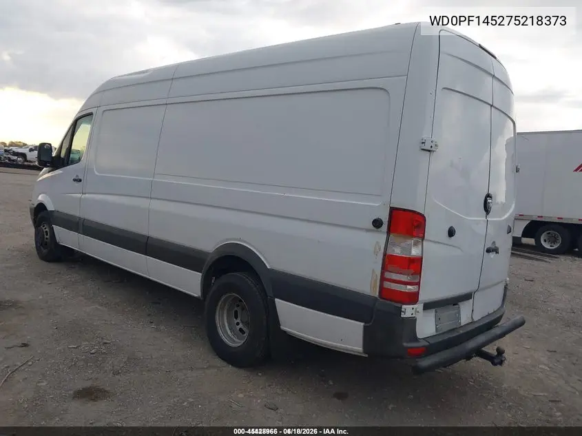 2007 Dodge Sprinter Van 3500 High Roof VIN: WD0PF145275218373 Lot: 45428966