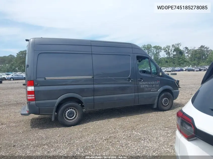 2008 Dodge Sprinter Van 2500 VIN: WD0PE745185278085 Lot: 45425466