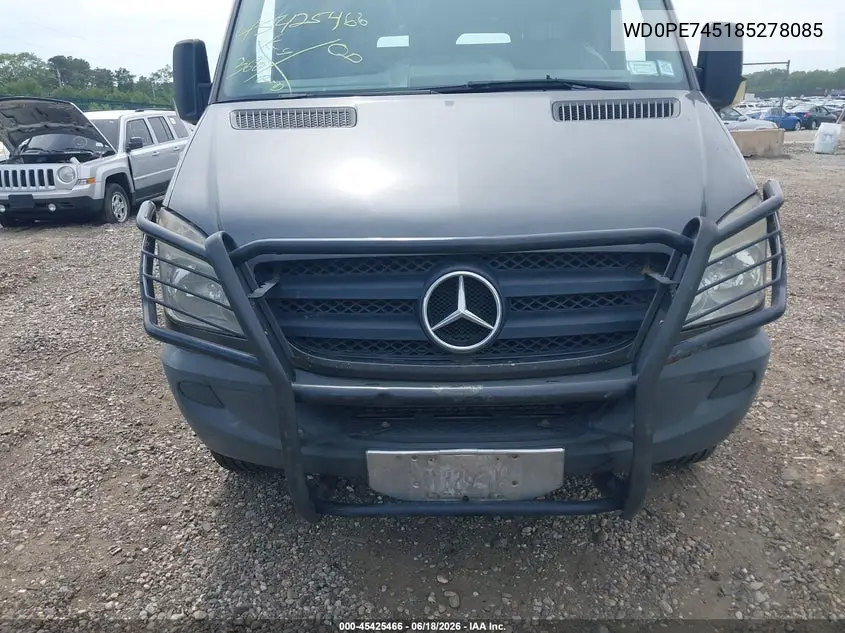 2008 Dodge Sprinter Van 2500 VIN: WD0PE745185278085 Lot: 45425466