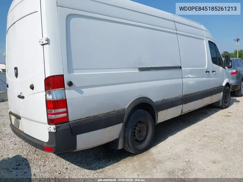 2008 Dodge Sprinter Van 2500 High Roof VIN: WD0PE845185261213 Lot: 45520035