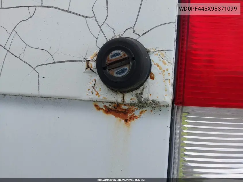 2009 Dodge Sprinter Van 3500 High Roof VIN: WD0PF445X95371099 Lot: 44950725