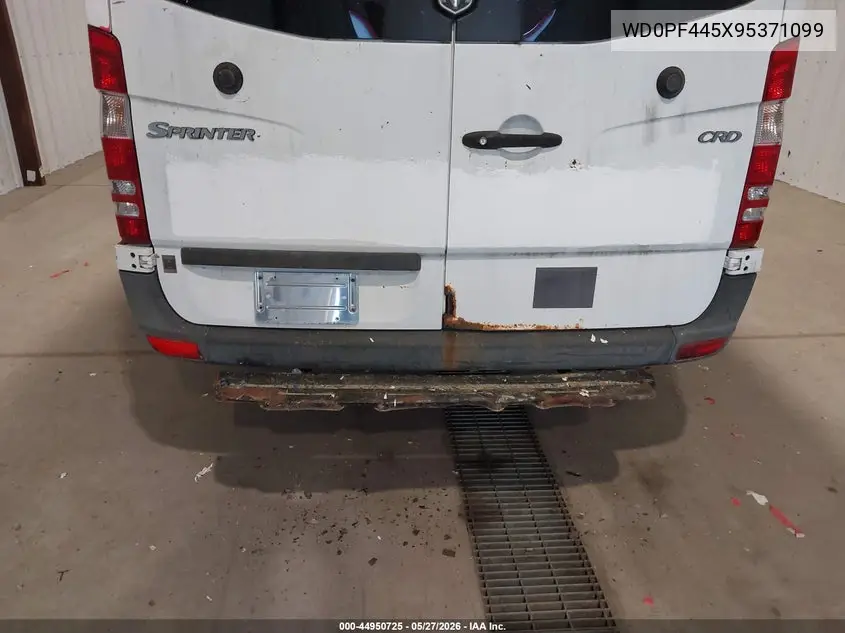 2009 Dodge Sprinter Van 3500 High Roof VIN: WD0PF445X95371099 Lot: 44950725