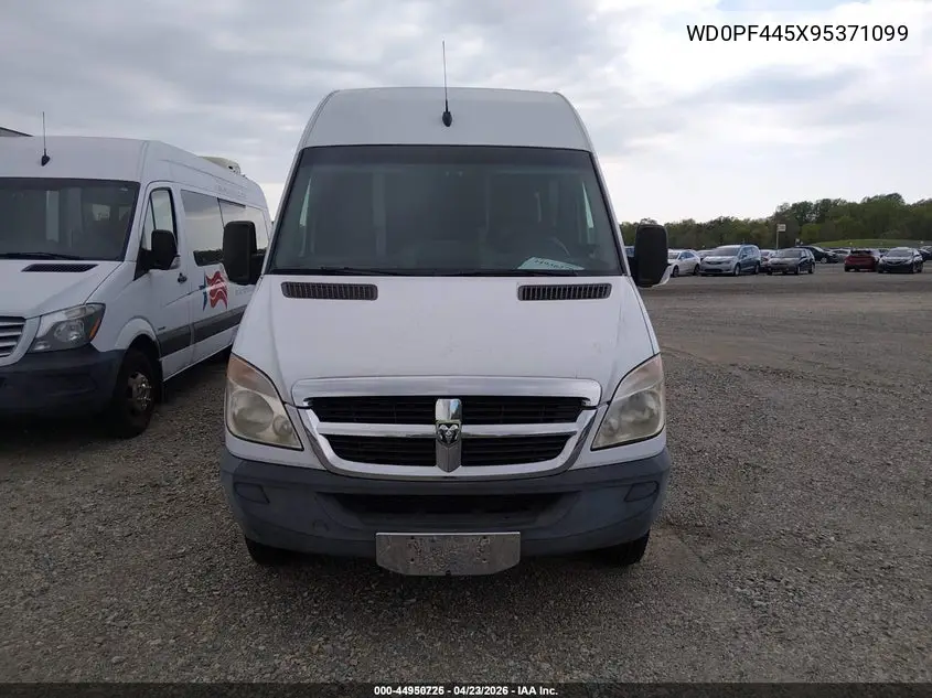 2009 Dodge Sprinter Van 3500 High Roof VIN: WD0PF445X95371099 Lot: 44950725