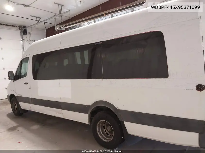 2009 Dodge Sprinter Van 3500 High Roof VIN: WD0PF445X95371099 Lot: 44950725