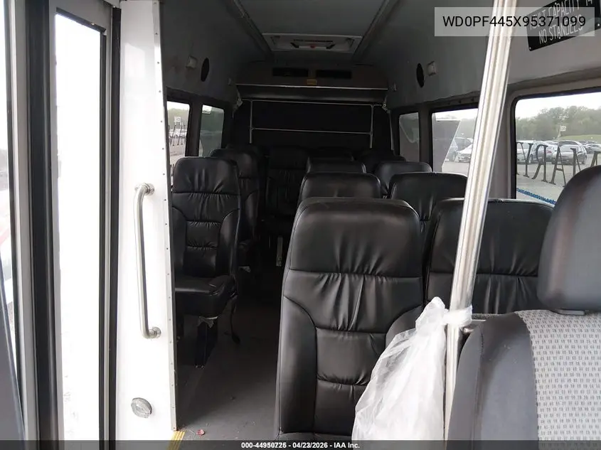 2009 Dodge Sprinter Van 3500 High Roof VIN: WD0PF445X95371099 Lot: 44950725