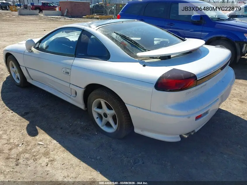 1991 Dodge Stealth VIN: JB3XD6480MYC22879 Lot: 44557540