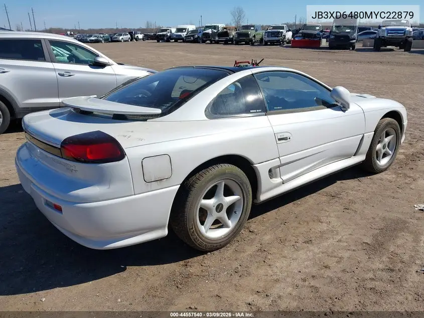 1991 Dodge Stealth VIN: JB3XD6480MYC22879 Lot: 44557540