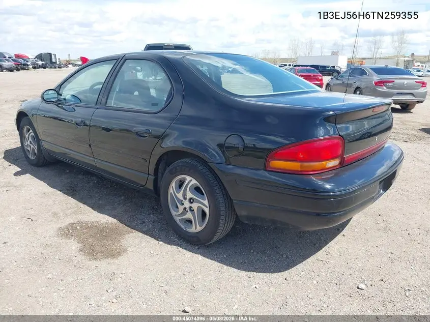 1996 Dodge Stratus Es VIN: 1B3EJ56H6TN259355 Lot: 45074096