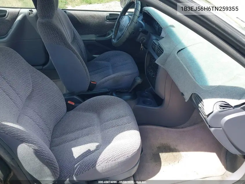 1996 Dodge Stratus Es VIN: 1B3EJ56H6TN259355 Lot: 45074096