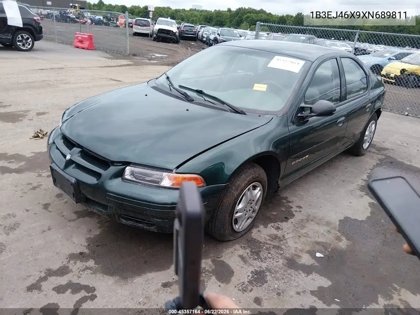 1999 Dodge Stratus VIN: 1B3EJ46X9XN689811 Lot: 45357164