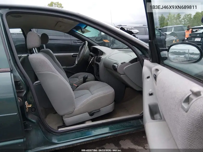 1999 Dodge Stratus VIN: 1B3EJ46X9XN689811 Lot: 45357164