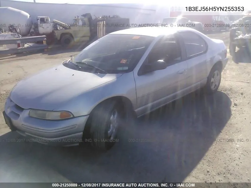2000 Dodge Stratus Es VIN: 1B3EJ56H5YN255353 Lot: 21250889