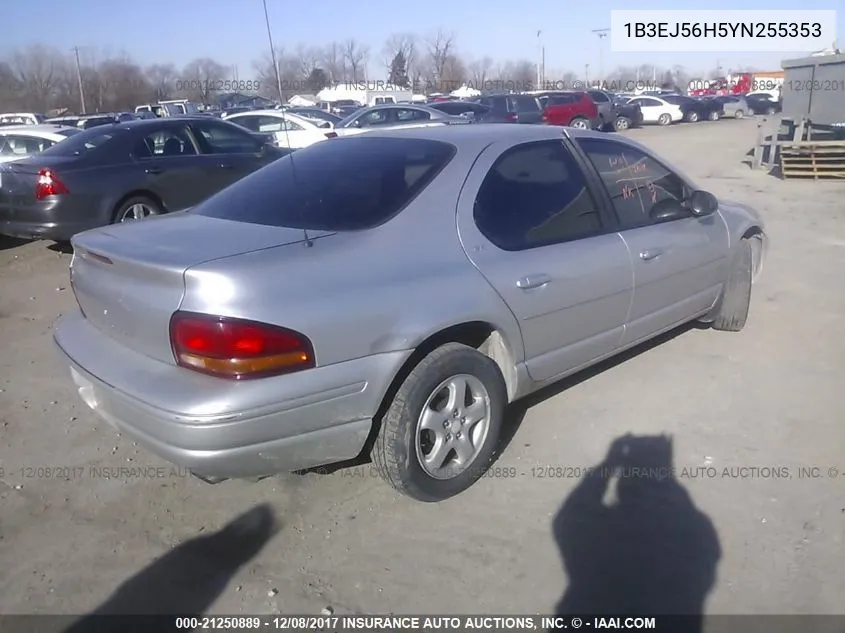 2000 Dodge Stratus Es VIN: 1B3EJ56H5YN255353 Lot: 21250889