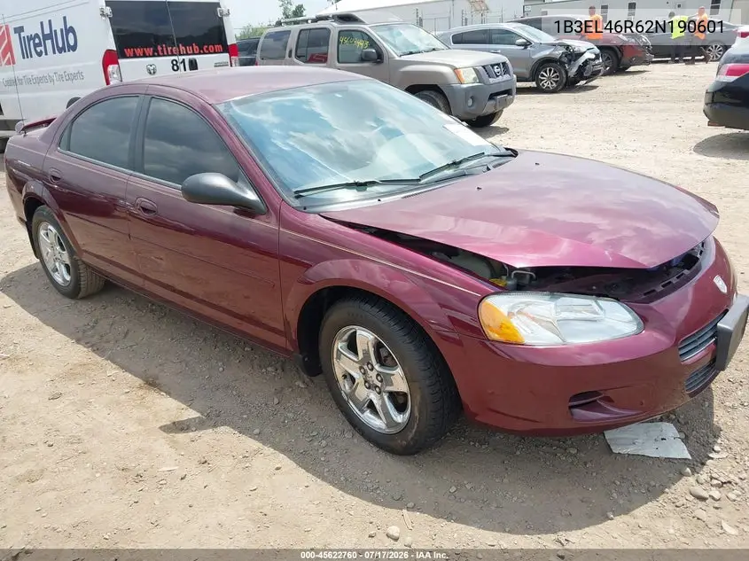 2002 Dodge Stratus Se Plus/Sxt VIN: 1B3EL46R62N190601 Lot: 45622760