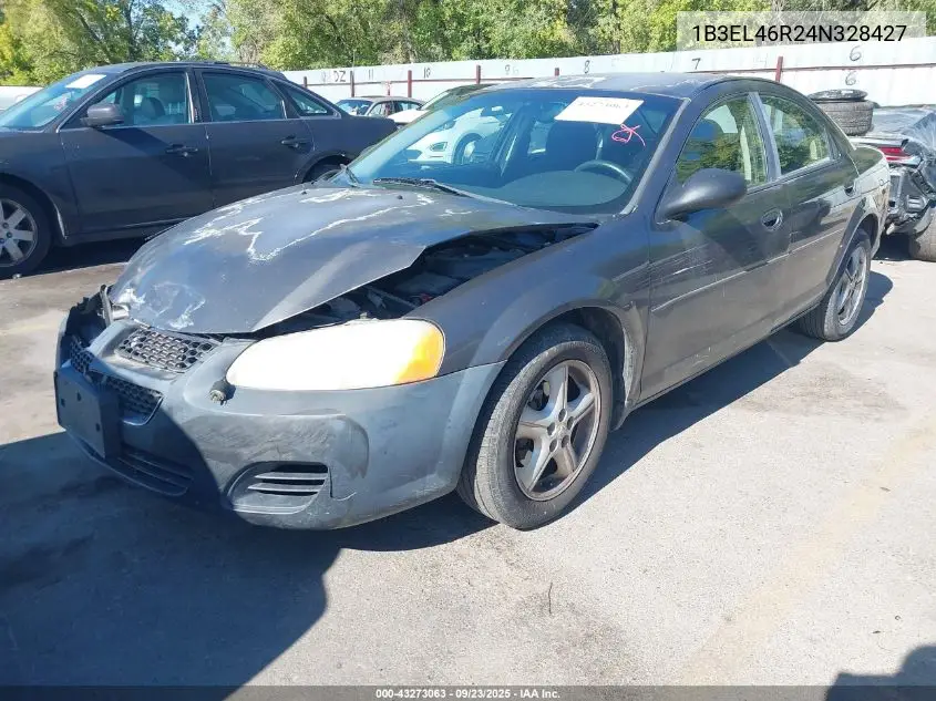2004 Dodge Stratus Sxt VIN: 1B3EL46R24N328427 Lot: 43273063