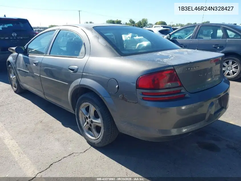 2004 Dodge Stratus Sxt VIN: 1B3EL46R24N328427 Lot: 43273063