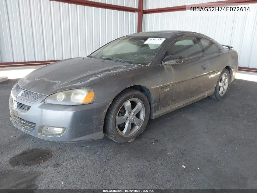 2004 Dodge Stratus R/T VIN: 4B3AG52H74E072614 Lot: 45360328