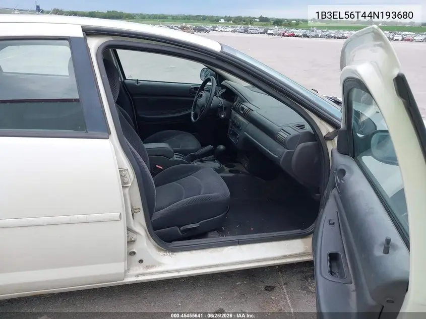 2004 Dodge Stratus Es VIN: 1B3EL56T44N193680 Lot: 45455641