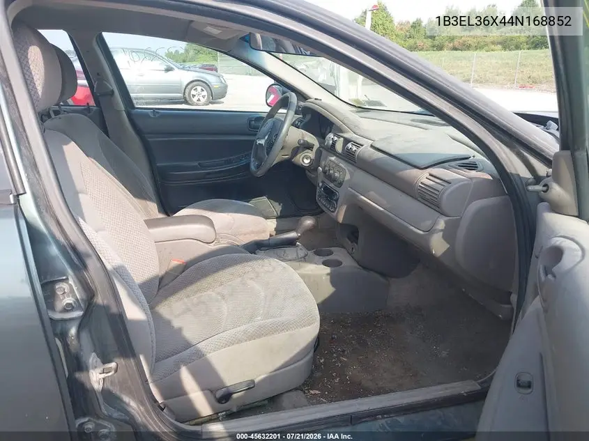 2004 Dodge Stratus Se VIN: 1B3EL36X44N168852 Lot: 45632201