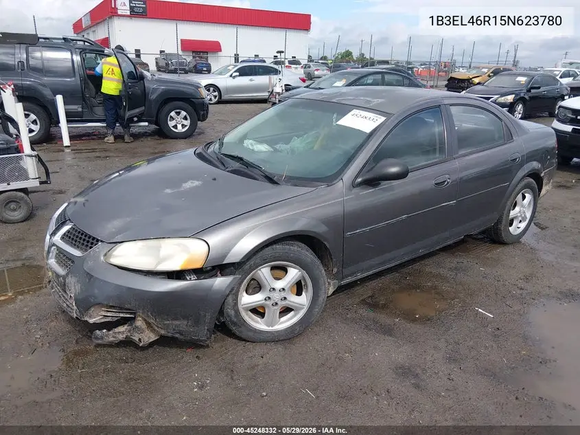 2005 Dodge Stratus Sxt VIN: 1B3EL46R15N623780 Lot: 45248332