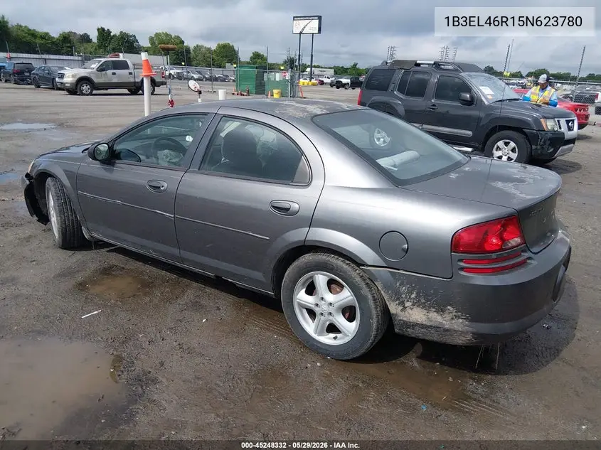 2005 Dodge Stratus Sxt VIN: 1B3EL46R15N623780 Lot: 45248332