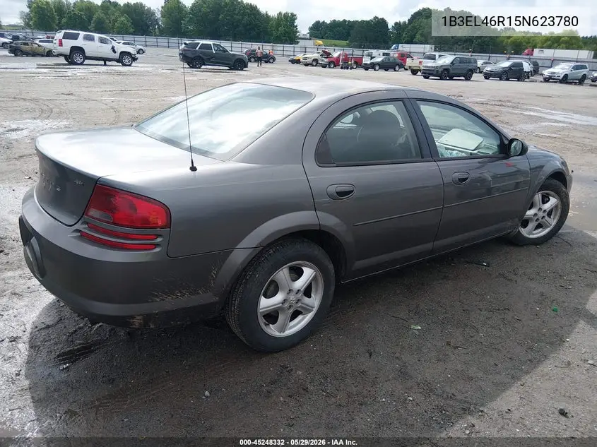 2005 Dodge Stratus Sxt VIN: 1B3EL46R15N623780 Lot: 45248332