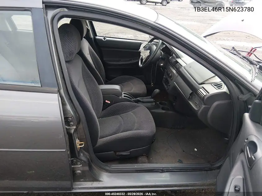 2005 Dodge Stratus Sxt VIN: 1B3EL46R15N623780 Lot: 45248332