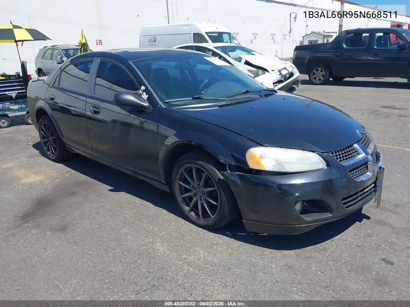 2005 Dodge Stratus R/T VIN: 1B3AL66R95N668511 Lot: 45280352