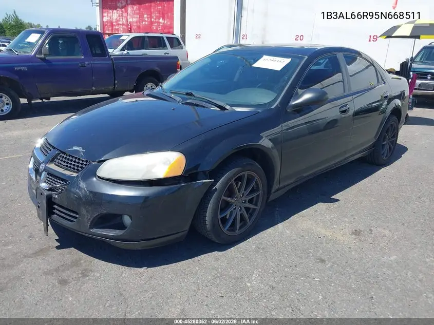 2005 Dodge Stratus R/T VIN: 1B3AL66R95N668511 Lot: 45280352