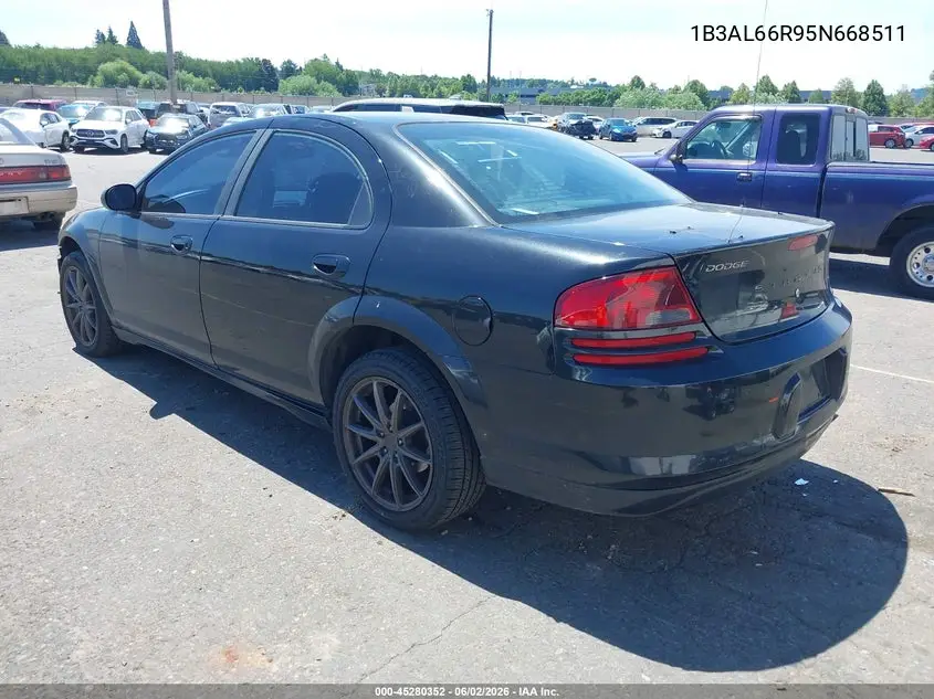 2005 Dodge Stratus R/T VIN: 1B3AL66R95N668511 Lot: 45280352