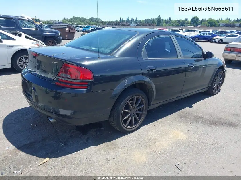2005 Dodge Stratus R/T VIN: 1B3AL66R95N668511 Lot: 45280352
