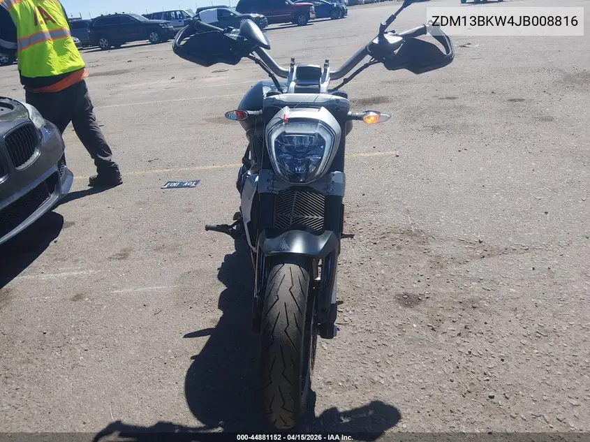 2018 Ducati Xdiavel VIN: ZDM13BKW4JB008816 Lot: 44881152