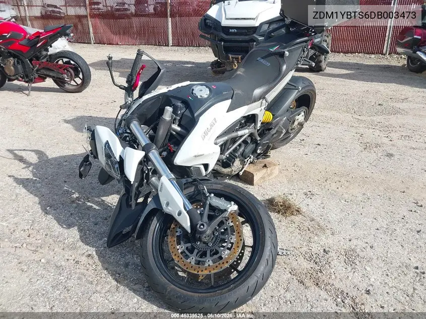 2013 Ducati Hypermotard Hyperstrada VIN: ZDM1YBTS6DB003473 Lot: 45339525