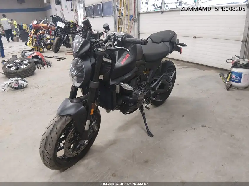 2023 Ducati Monster VIN: ZDMMAMDT5PB008205 Lot: 45393864