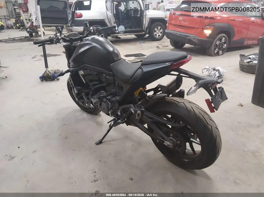 2023 Ducati Monster VIN: ZDMMAMDT5PB008205 Lot: 45393864