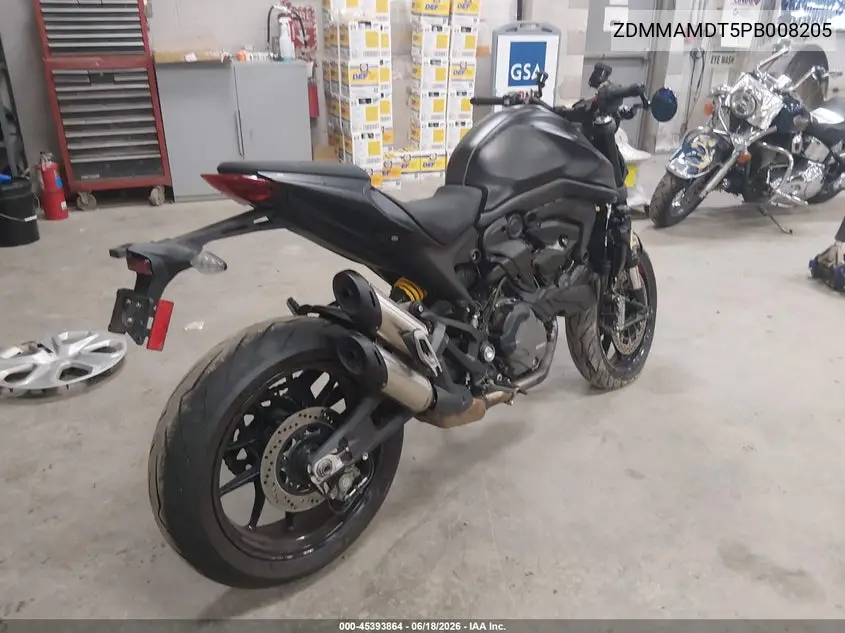 2023 Ducati Monster VIN: ZDMMAMDT5PB008205 Lot: 45393864