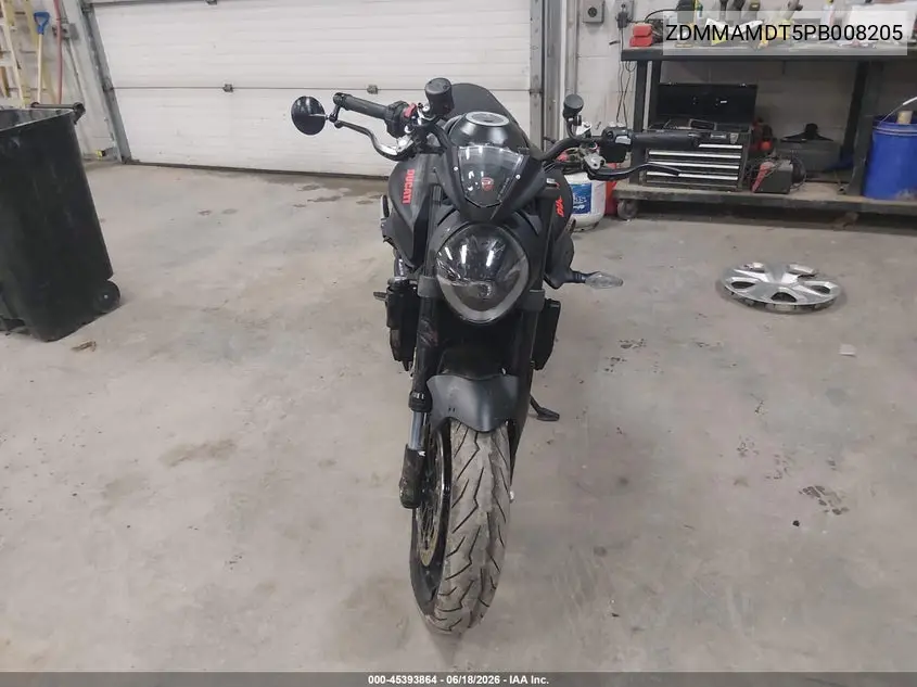 2023 Ducati Monster VIN: ZDMMAMDT5PB008205 Lot: 45393864