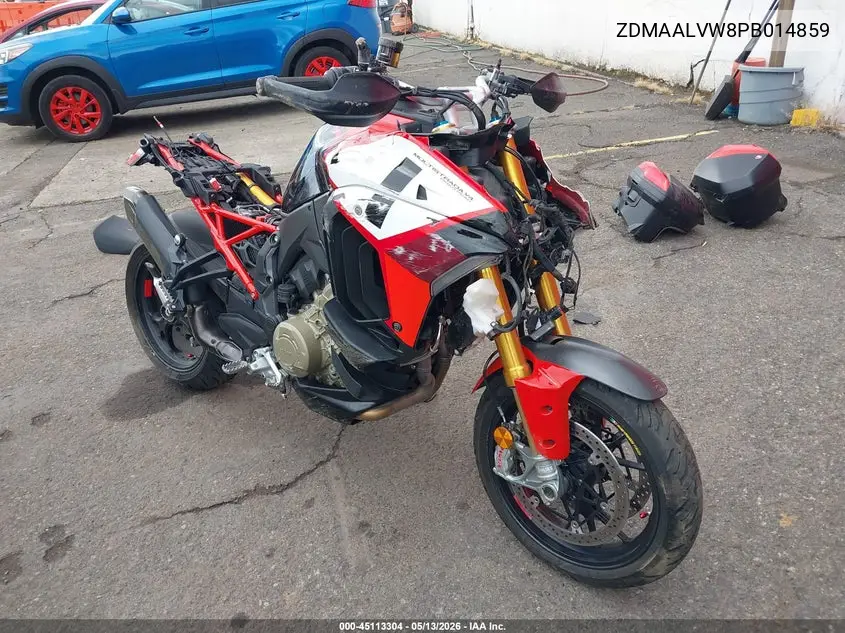 2023 Ducati Multistrada V4/V4S/V4 S Sport/V4 Pikes Peak VIN: ZDMAALVW8PB014859 Lot: 45113304