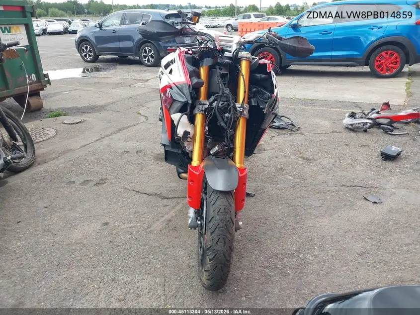 2023 Ducati Multistrada V4/V4S/V4 S Sport/V4 Pikes Peak VIN: ZDMAALVW8PB014859 Lot: 45113304