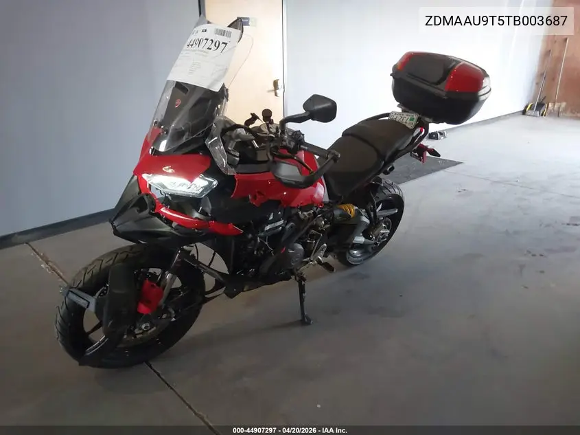 2026 Ducati Multistrada V2/V2 S VIN: ZDMAAU9T5TB003687 Lot: 44907297
