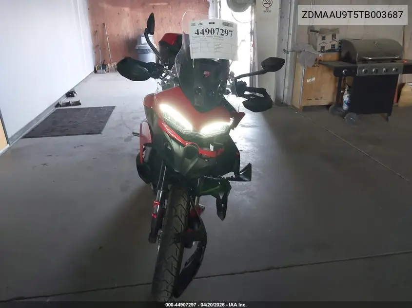 2026 Ducati Multistrada V2/V2 S VIN: ZDMAAU9T5TB003687 Lot: 44907297