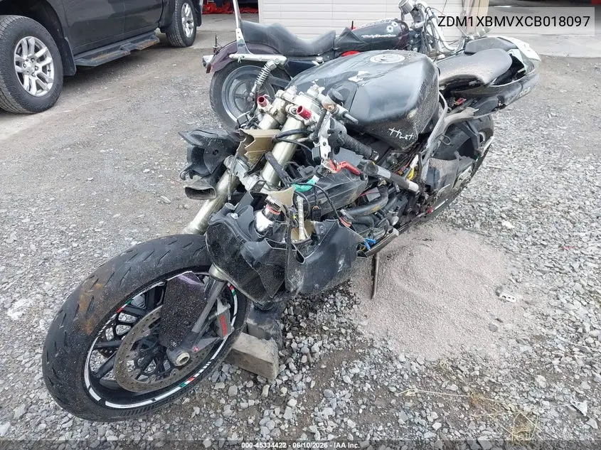 2012 Ducati Superbike 848/848 Evo Corse Se VIN: ZDM1XBMVXCB018097 Lot: 45334422