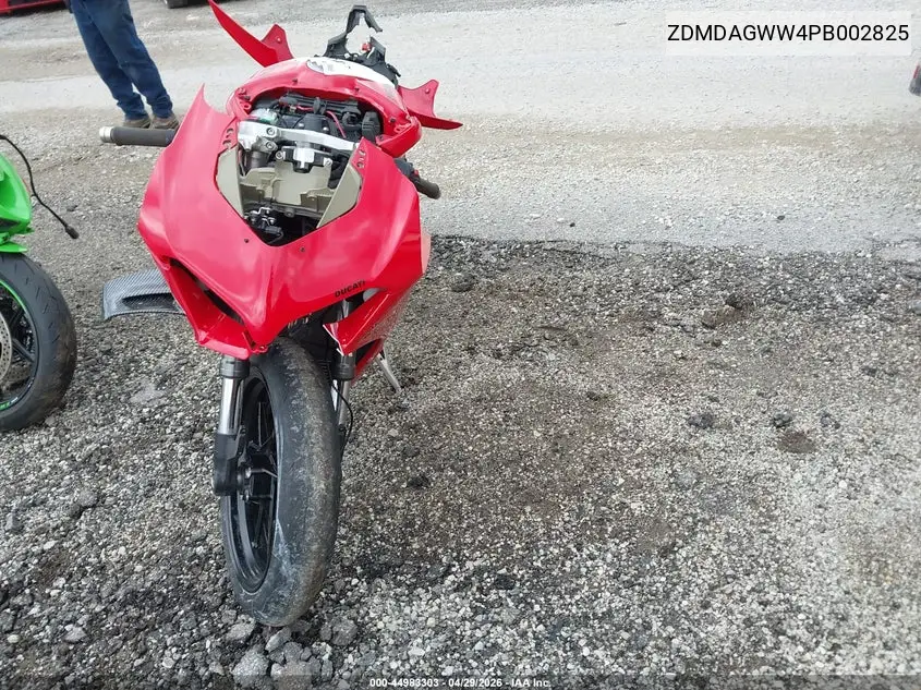 2023 Ducati Panigale V4S VIN: ZDMDAGWW4PB002825 Lot: 44983303